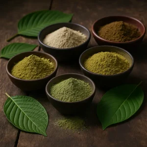 objevte účinky kratomu, přírodní rostliny používané pro zlepšení nálady, zvýšení energie a úlevu od bolesti.